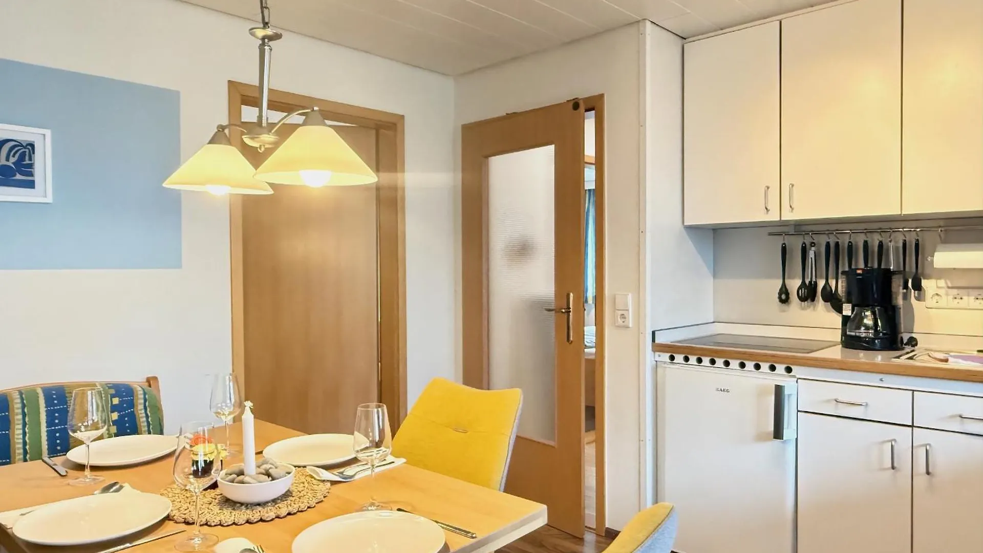 아파트 Ferienhaus Dani Ferienwohnung Rebgarten 노넨혼